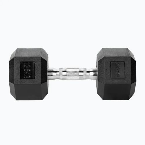 Set TREXO Hantelbank Storage + Hex-Hanteln schwarz