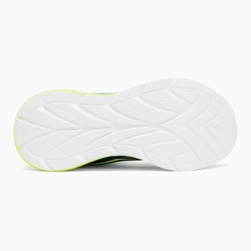 Kinder-Schuhe SKECHERS Flex-Glow Ultra schwarz/blau/lime