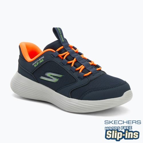 Kinder-Schuhe SKECHERS Go Run 400 V2 Turbo-Brisk Navy/Orange