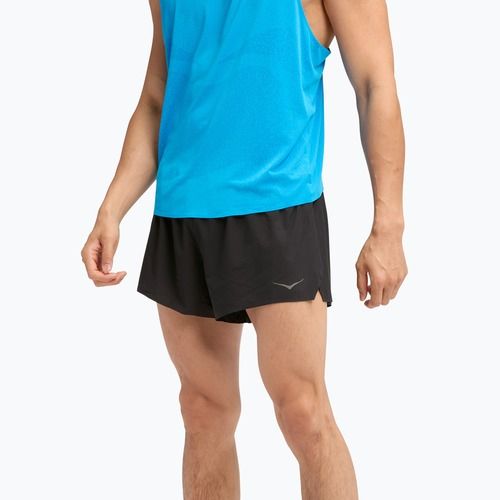 HOKA Race Day Split Herren Laufshorts schwarz