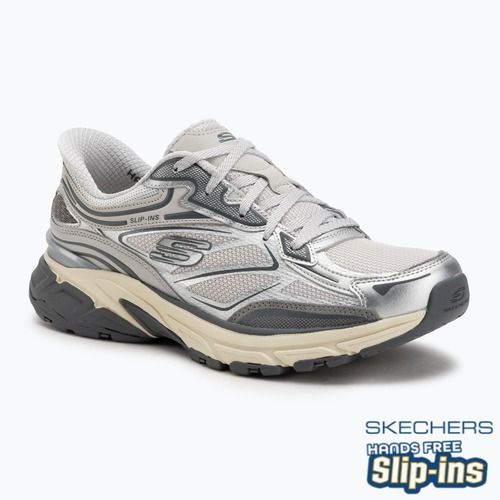 Damen Schuhe SKECHERS Stamina Sport Silber