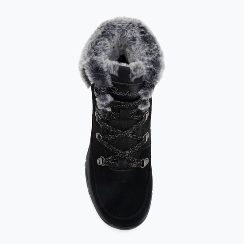 Damen Schuhe Skechers Trego Snow Worries schwarz