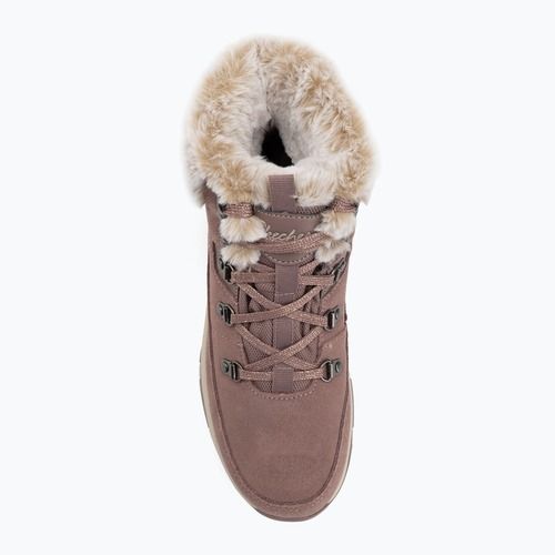 Damen Schuhe Skechers Trego Snow Worries mauve