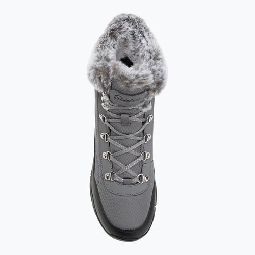 Damen Schuhe Skechers Trego Stormie charcoal