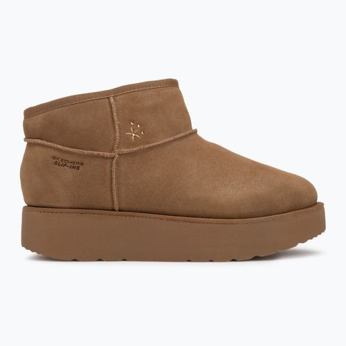 Damen Schuhe Skechers Keep Cozy Kastanie