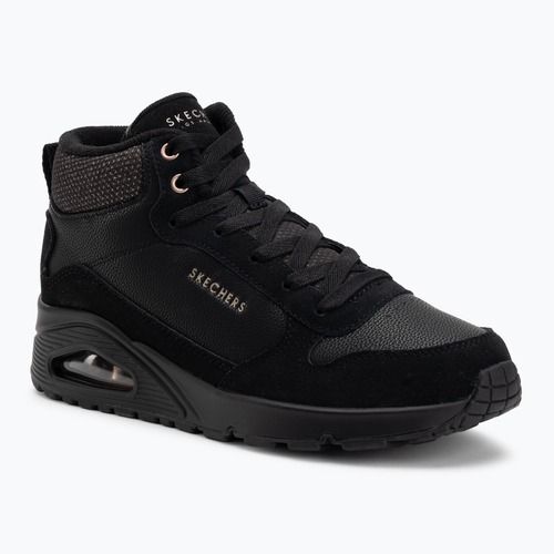 Damen Schuhe Skechers Uno Stacre Shine schwarz