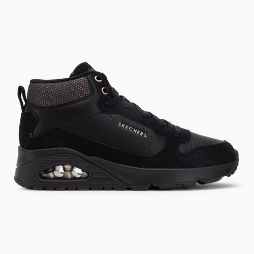 Damen Schuhe Skechers Uno Stacre Shine schwarz
