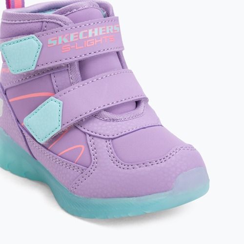 Kinder-Schuhe SKECHERS Illumi-Brights Polar Steppers Lavendel/Mehrfarbig