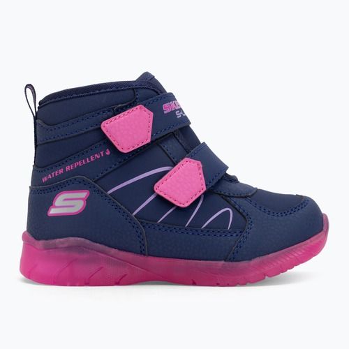 Kinder Schuhe SKECHERS Illumi-Brights Polar Steppers navy/multi