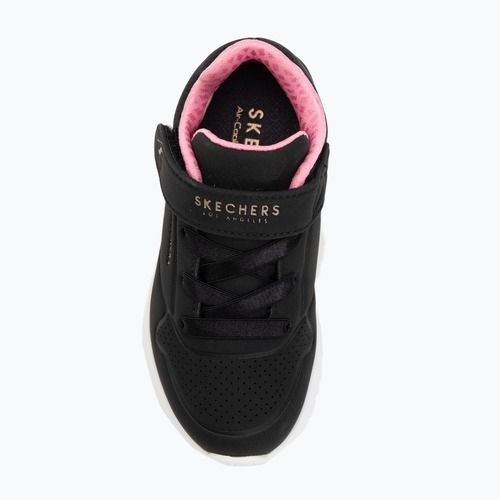 Kinder Schuhe SKECHERS Uno Lite schwarz/roségold