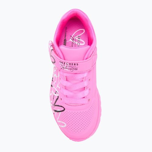 Kinder-Schuhe SKECHERS Uno Lite Love Levitate hot pink/multi