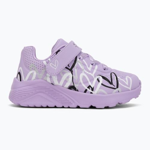 Kinder Schuhe SKECHERS Uno Lite Love Levitate Lavendel/Mehrfarbig