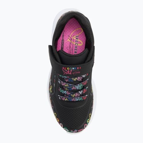Kinder Schuhe SKECHERS Uno Lite Heart Craze schwarz/multi