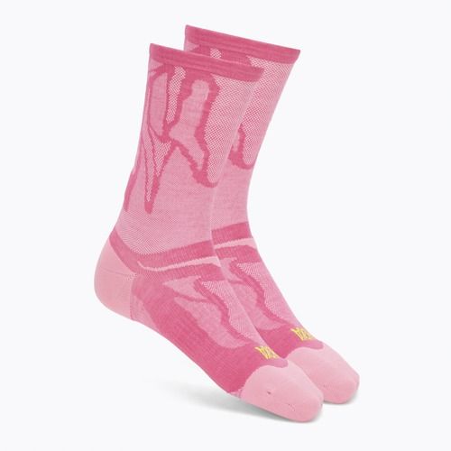 HOKA Clifton Crew Run Socken electric rose