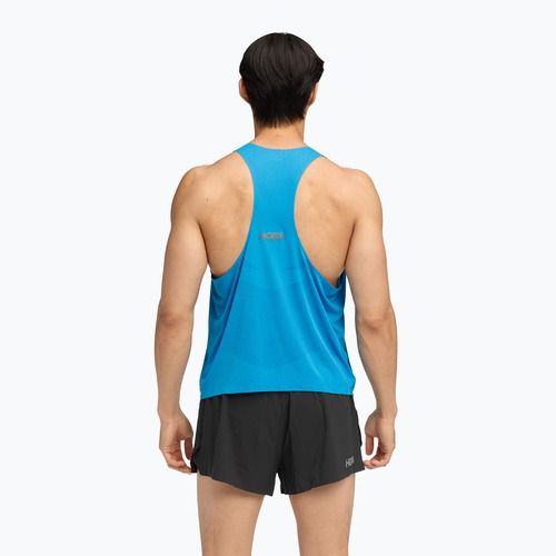 HOKA Herren Laufshirt Race Singlet hoka blau