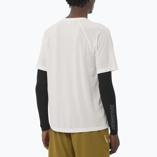 Herren-T-Shirt Salomon Shakeout Core whisper white