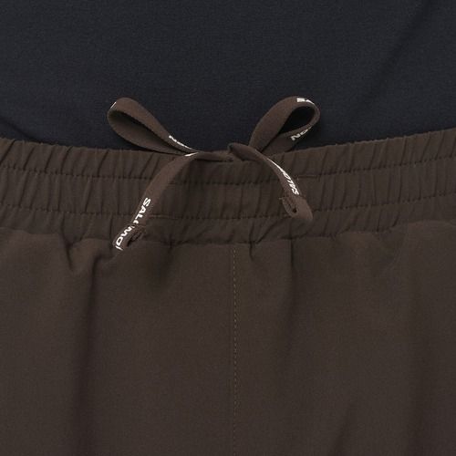 Herren-Laufshorts Salomon Shakeout C 2IN1 7" Kaffee-Bohne