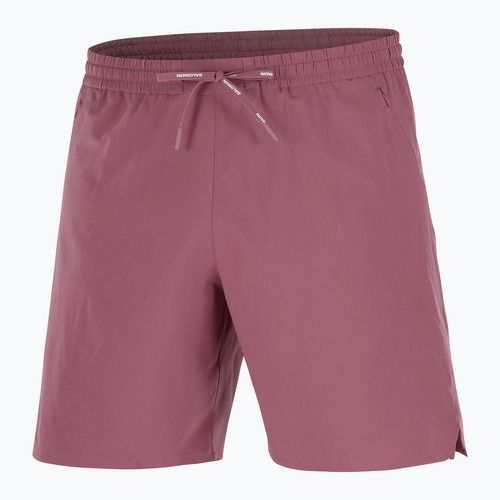 Herren-Laufshorts Salomon Shakeout C 2IN1 7" nocturne