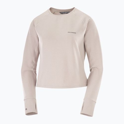 Damen-Trekkingpullover Salomon Essential Lightwarm CN etherea