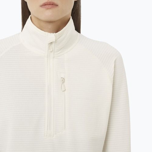 Damen-Trekkingpullover Salomon Essential Lightwarm Half Zip whisper white