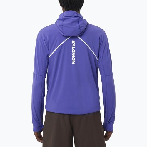Herren Salomon Sense Aero Half Zip Hoodie frei