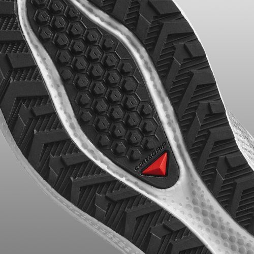 Damen-Laufschuhe Salomon Aero Blaze 3 GRVL lunar rock/weiß/schwarz