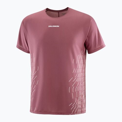 Herren-Laufshirt Salomon Sense Aero GFX nocturne