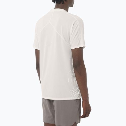 Herren-Laufshirt Salomon Sense Aero GFX whisper white