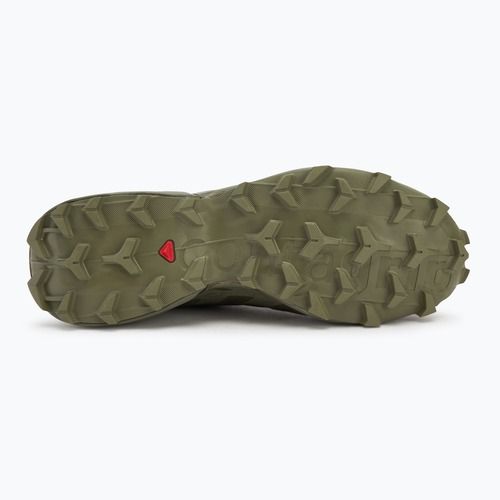 Herren-Laufschuhe Salomon Speedcross 6 GTX schwarz/torf/tiefes Flechtengrün