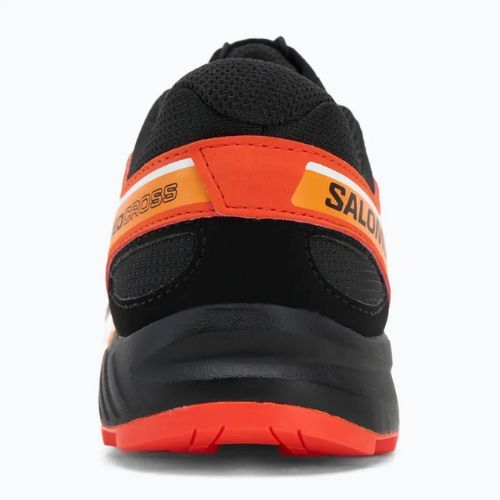 Kinder-Trekking-Schuhe Salomon Speedcross schwarz/Kirschrot/Kurkuma