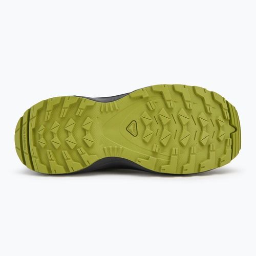 Kinder-Trekking-Schuhe Salomon XA Pro V8 urban chic/schwarz/dunkles Zitrone