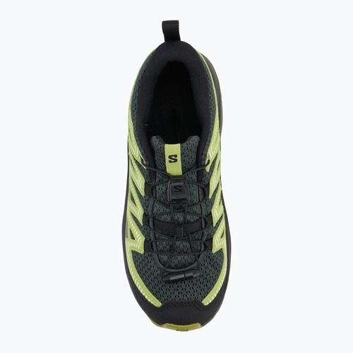 Kinder-Trekking-Schuhe Salomon XA Pro V8 urban chic/schwarz/dunkles Zitrone