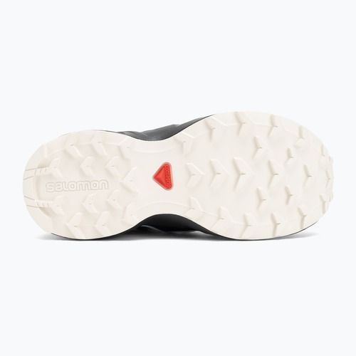 Kinder-Laufschuhe Salomon Speedcross Waterproof schwarz/vanilleeis/französischblau