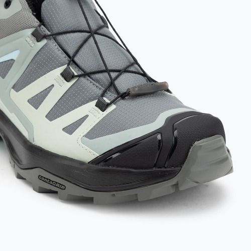 Damen-Trekking-Schuhe Salomon X Ultra 360 GTX Sedona sage/schwarz/sea foam