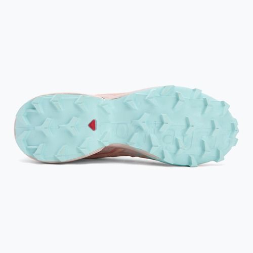 Damen-Laufschuhe Salomon Speedcross 6 Mahagoni Rose/Leises Violett/Eisiges Aqua