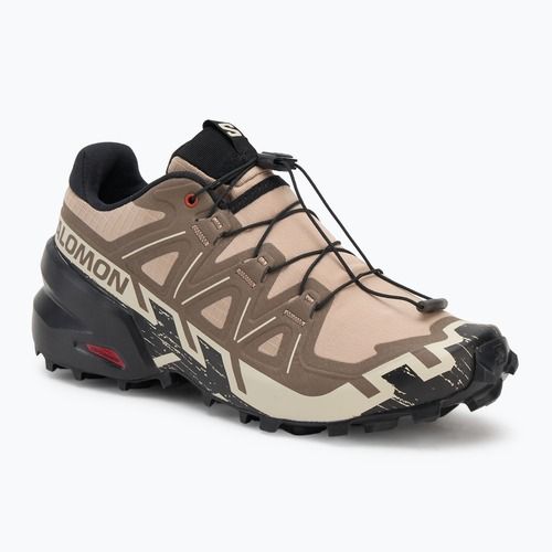 Herren-Laufschuhe Salomon Speedcross 6 natural/schwarz/mandelmilch