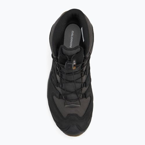 Herren-Trekking-Schuhe Salomon XA Tracker GTX schwarz/Asphalt/Kojotenbraun