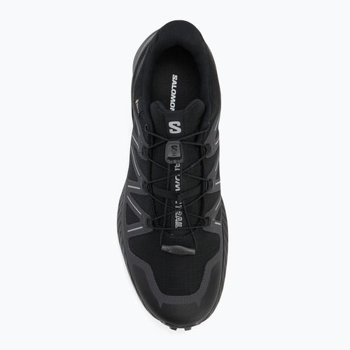 Herren-Laufschuhe Salomon Speedcross Peak GTX schwarz/schwarz/teer