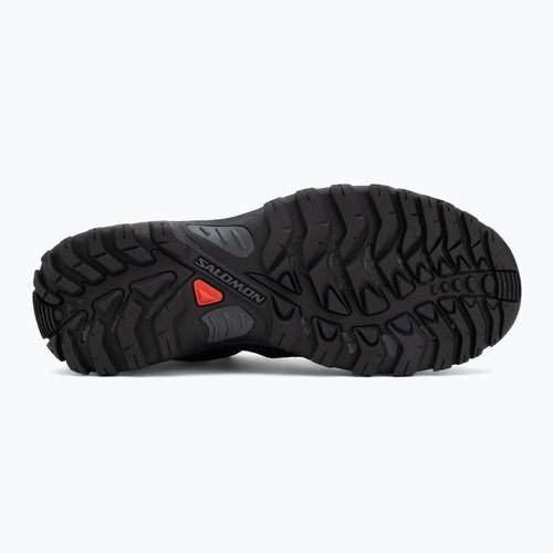 Herren-Trekking-Schuhe Salomon Shelter WP schwarz/Asphalt/Castlerock