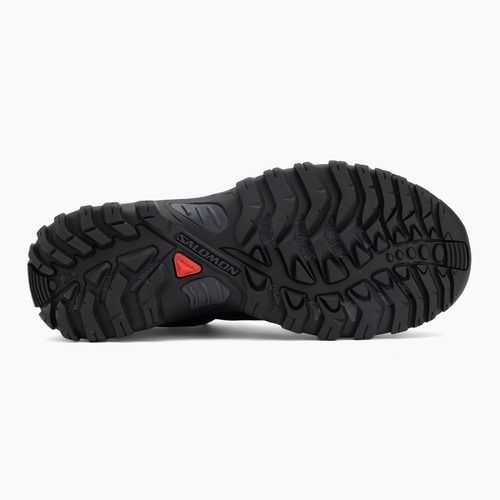 Damen-Trekking-Schuhe Salomon Shelter WP schwarz/Asphalt/Castlerock