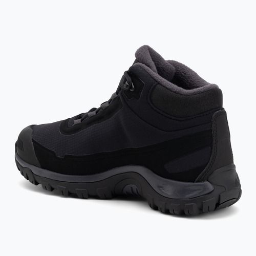 Damen-Trekking-Schuhe Salomon Shelter WP schwarz/Asphalt/Castlerock