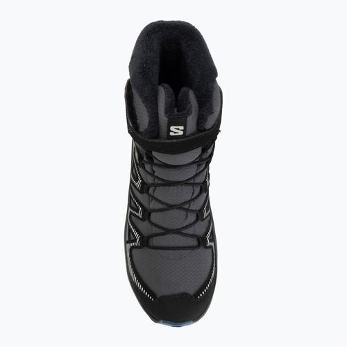 Kinder-Wanderschuhe Salomon XA Pro V8 Winter Waterproof turbulence / schwarz / dunkelblau