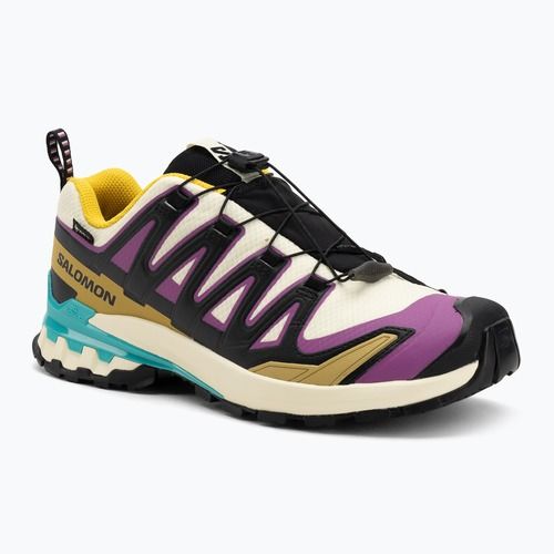 Herren-Laufschuhe Salomon XA PRO 3D V9 GTX transparentgelb/schwarz/wasserfall