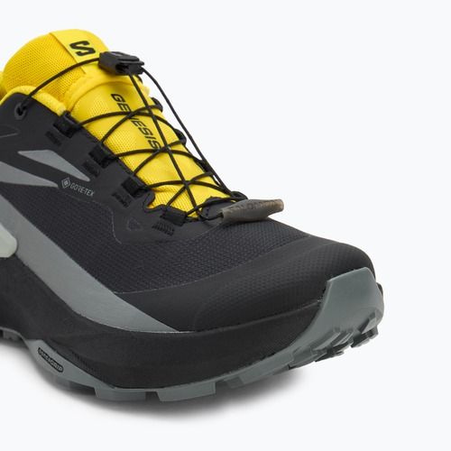 Herren-Laufschuhe Salomon Genesis GTX schwarz/sedona sage/incaberry