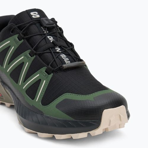 Herren-Laufschuhe Salomon Speedcross Peak schwarz/schwarzer Wald/regentag