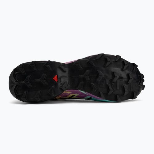 Herren-Laufschuhe Salomon Speedcross 6 GTX transparent gelb/schwarz/wasserfall