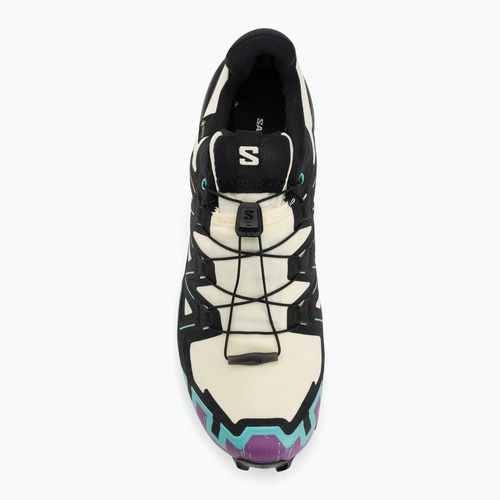 Herren-Laufschuhe Salomon Speedcross 6 GTX transparent gelb/schwarz/wasserfall