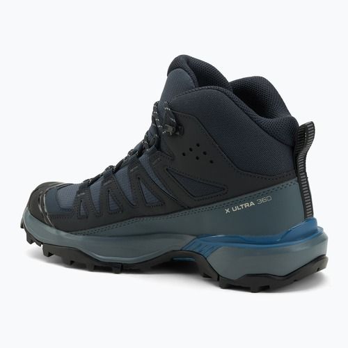 Herren-Trekking-Stiefel Salomon X Ultra 360 Mid GTX blaue Nächte / dunkel navy / dunkelblau
