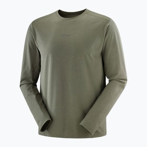 Langarmshirt Herren Salomon Trackline Traubenblatt