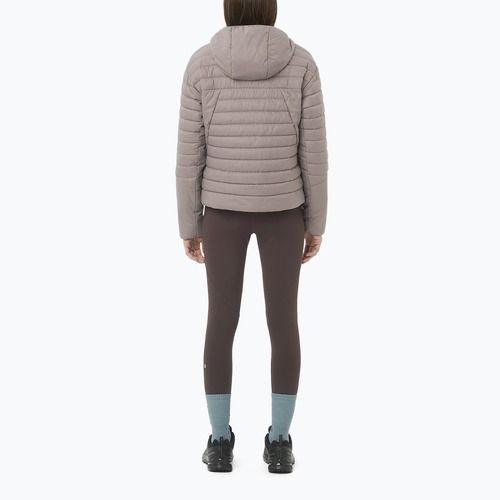 Salomon Reflex Hoodie Frauen winddichte Jacke Eisen